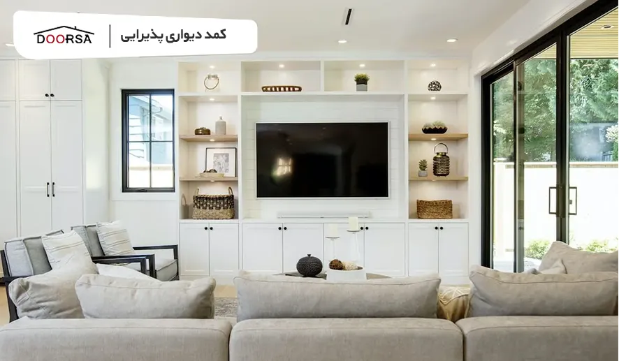 انواع کمد دیواری پذیرایی
