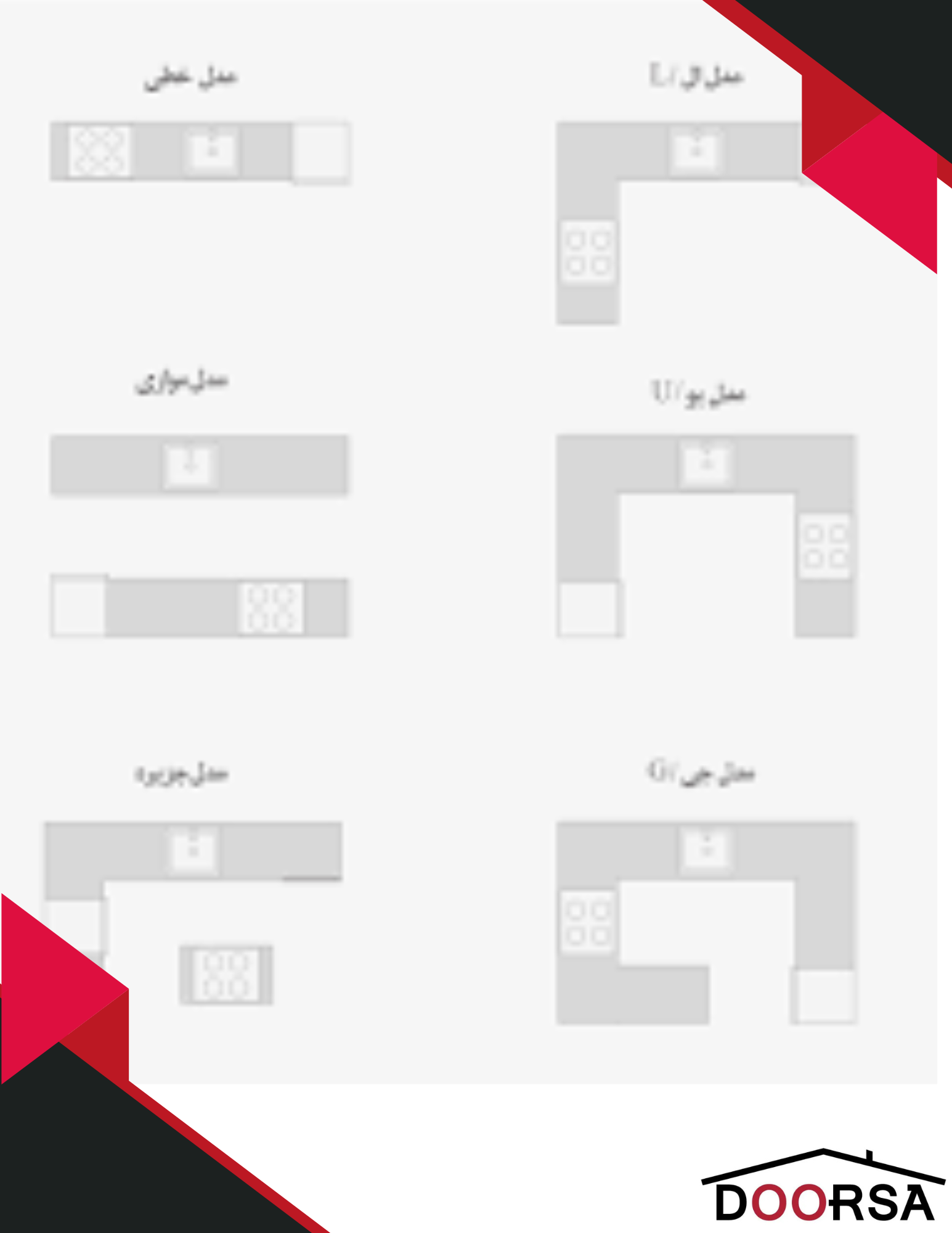 لیست قیمت انواع کابینت اشپزخانه