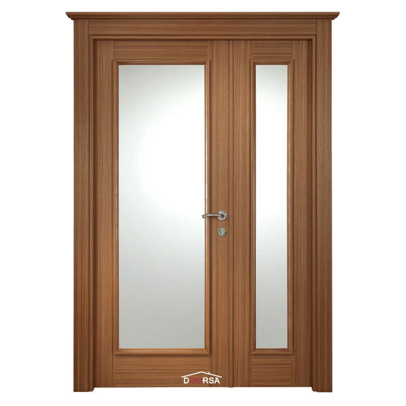 درب چوبی دولنگه 