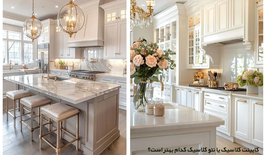 کابینت کلاسیک یا نئوکلاسیک کدام بهتر است؟