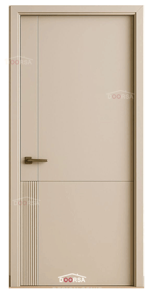 درب چوبی پی وی سی مناسب اتاق و سرویس کد 9-pvc