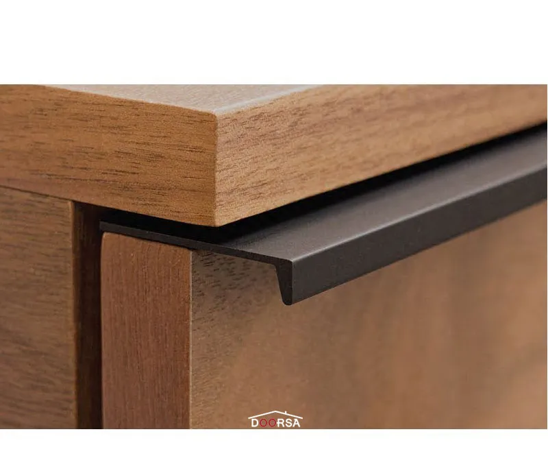 کابینت با دستگیره مخفی پروفیلی